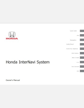 honda fit 2015 2016 2017 & 2018 navigation & multimedia system manual (jdm)